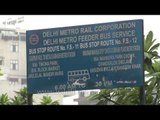 Delhi metro feeder Bus service at Netaji Subhash Place metro station