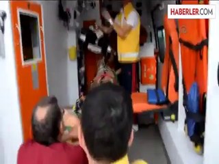 80 yaşındaki kişi boğulmaktan kurtarıldı -