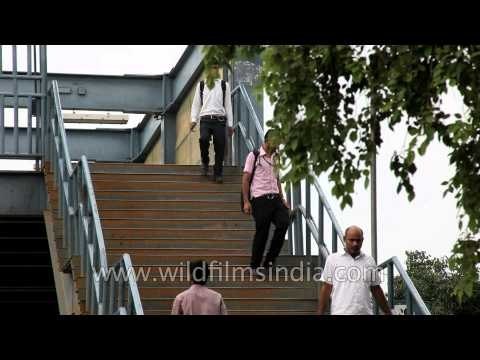 Footover Bridge @ Chhatarpur Metro Station