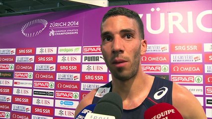 Ch. Europe - Mekhissi: "Je ne vais pas gagner les doigts dans le nez"