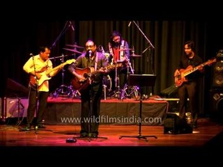 Valentine Shipley singing- Ek ajnabi Hasina se, an old Bollywood classic at President's House