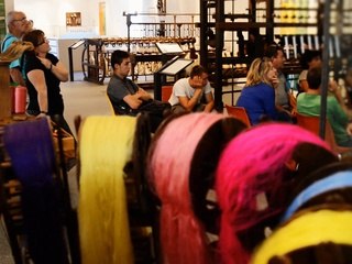 Atelier musée de la soie à Taulignan, dans la Drôme