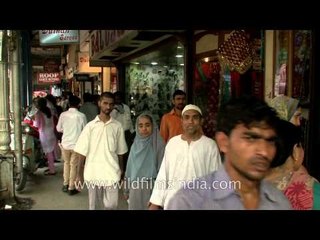 Chandni chowk streets, Delhi