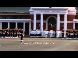 Passing out parade takes place in front of Chetwode building, IMA