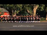 Company of cadets in formation: Passing Out Parade