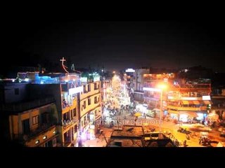 Night life of Paharganj - Time lapse