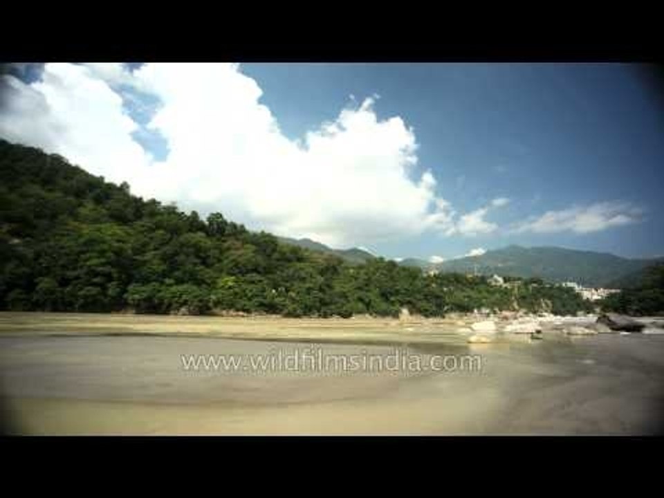 Moving clouds - time lapse