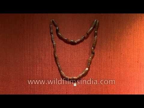 Jewellery of Neolithic Period displayed at 'Rediscovering India 1961-2011'