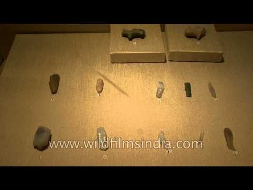 Antiquities from all the major periodic divisions of Indian history (prehistory to modern history)