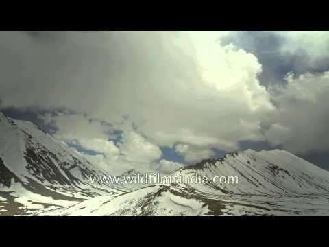 Clouds moving across the hills of K Top