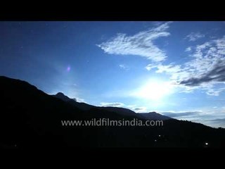 Scenic view of Mcleodganj - Time Lapse