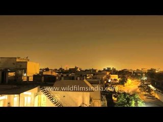 Night time lapse of Greater Kailash