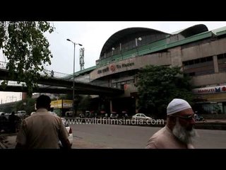 Tis Hazari Metro Station, Delhi