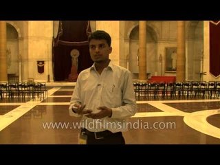 Durbar hall in Rashtrapati Bhavan