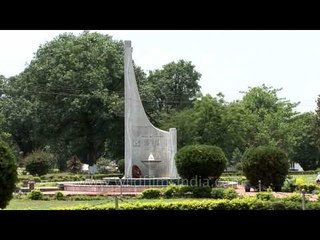 Structure inside the IMA Campus in Dehradun