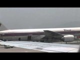 Civil Aviation: Thai Airways plane at Kathmandu Airport