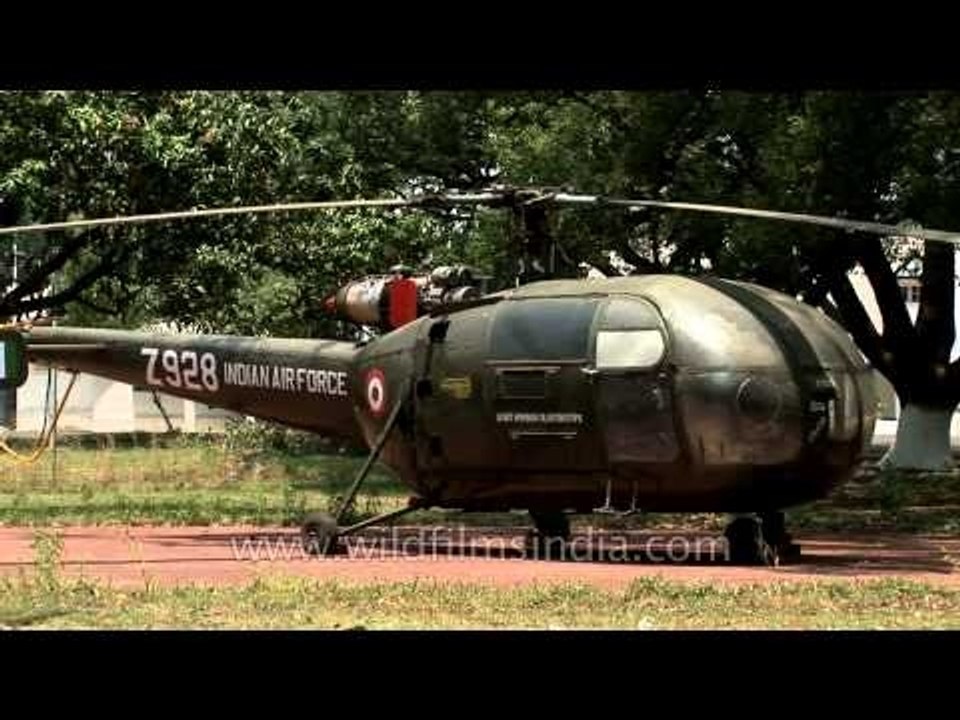 Russian Mi8 or French Aerospatiale Alouette III helicopter retired in Dehradun?