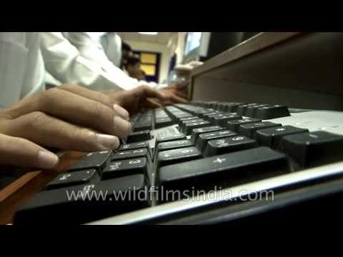 Cadets to Officers: Cadets at IMA work on computers