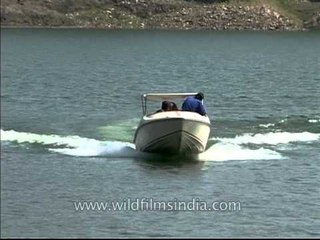Undergo training in water skiing at Beas river