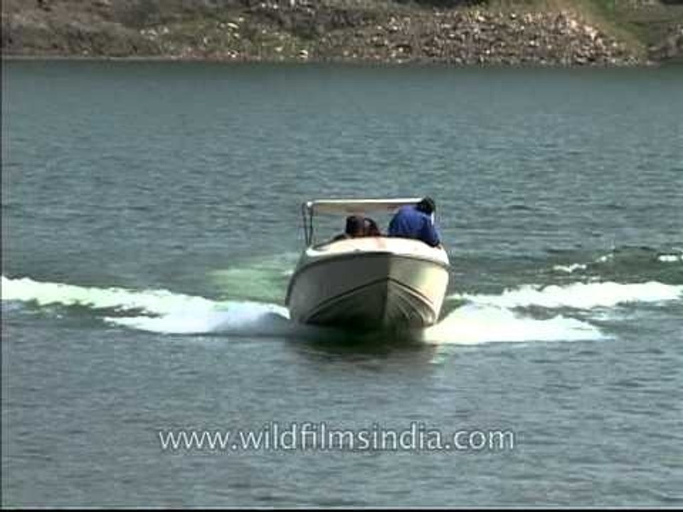 Undergo training in water skiing at Beas river