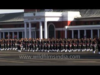 Left Right Left: Cadets at the IMA parade