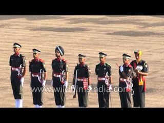 Cadets awarded with swords: At the IMA parade