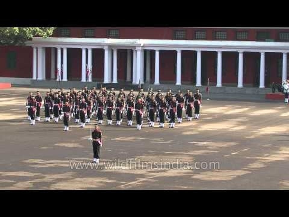 Commander takes charge