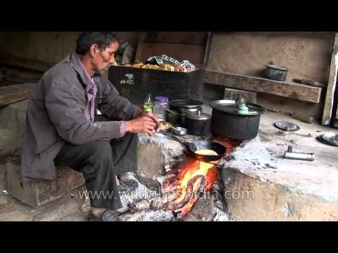 Trekkers' pahari dhaba at Bevra en route Dodital, Uttrakhand