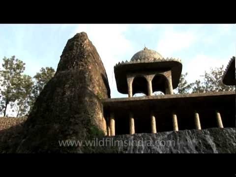 Waterfall at Rock Garden, Chandigarh