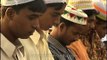 Muslim devotees offering prayer at Jama Masjid
