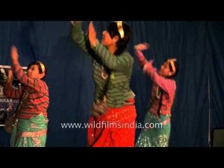 Rung girls perform on Kollywood number at Kangdali festival