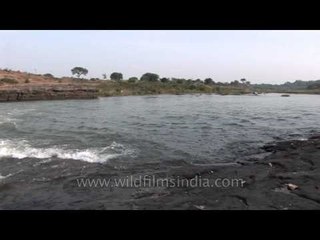 Panoramic view of Godavari river