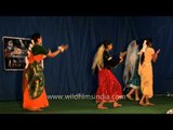 Girls from Rung tribe performing on bollywood number
