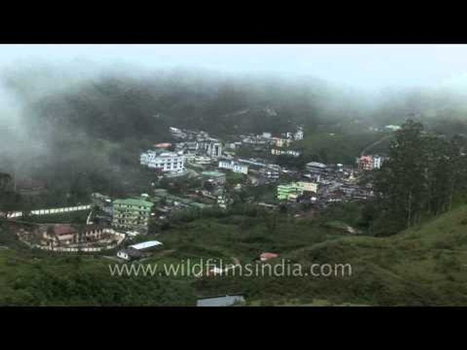 Munnar and mist - a top view