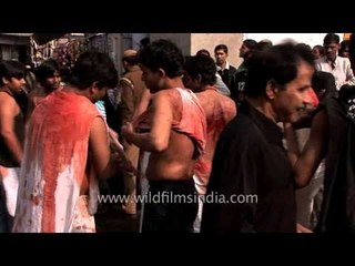 Rigorously hurting one's self