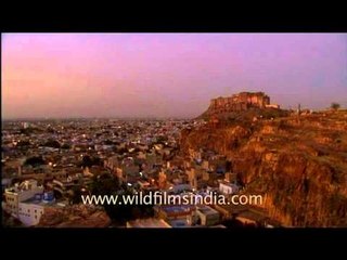 A morning  in the City of Blue Houses: Jodhpur
