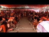 Millions of Sadhus gathered for special Bhandara in Varanasi