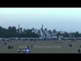 Marina Beach : a natural urban beach in Chennai