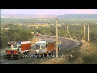 Driving towards Jodhpur, Rajasthan