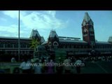 The main entrance of Chennai central Railway station