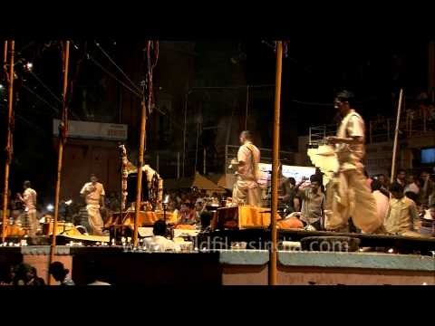 Mesmerizing Ganga Aarti at Banaras Ghat