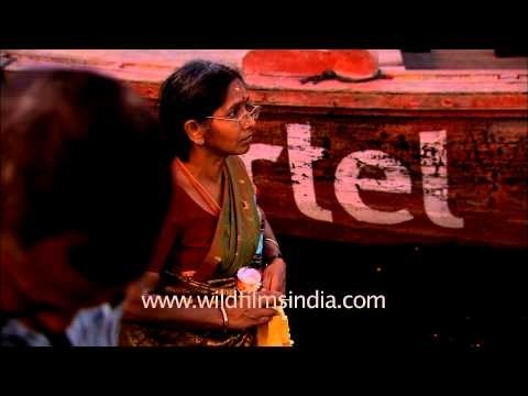 Devotees offering prayers during Mahakumbh