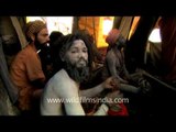 Inside the Naga Sadhus' camp in Varanasi