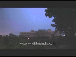 Time lapse of a cloudy night
