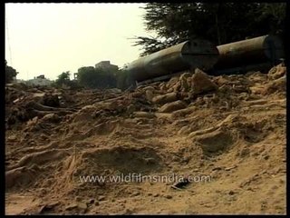Construction site near Safdarjung Hospital