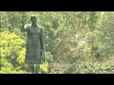 Netaji's statue near Vidhana Soudha : Bangalore