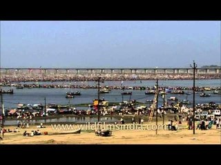 Maha Kumbh begins, lakhs throng confluence of Ganga and Yamuna, mythic Saraswati