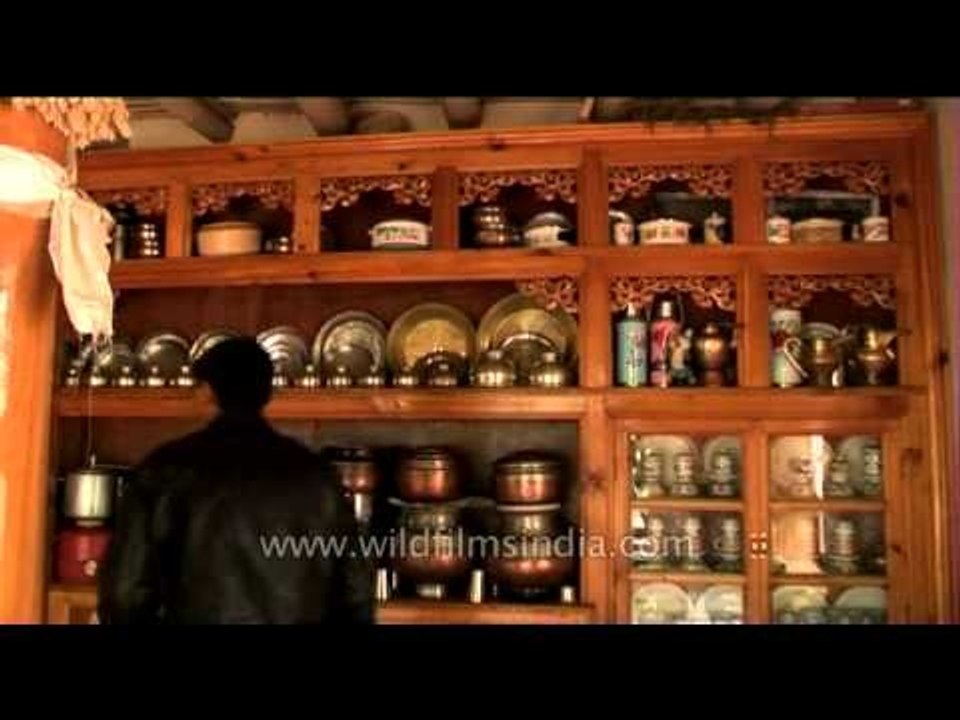 Traditional Ladakhi kitchen