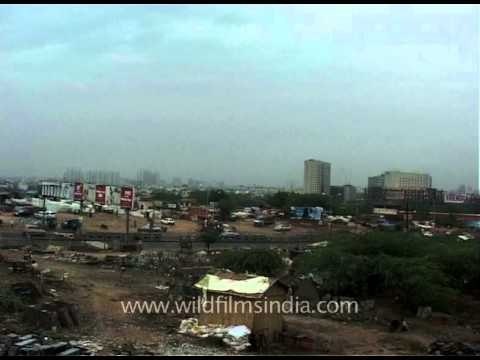 Skyscrapers and skyline view of Gurgaon