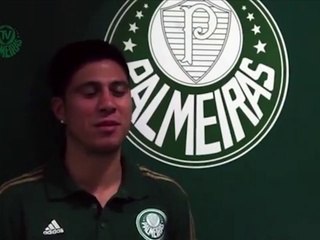 Cristaldo assina com Palmeiras e vibra por chegar ao clube